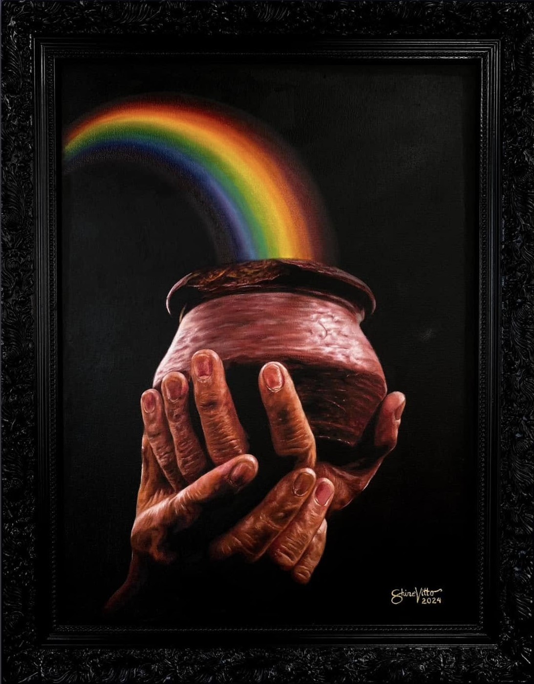 BLESSED LAND _ AT THE END OF THE RAINBOW